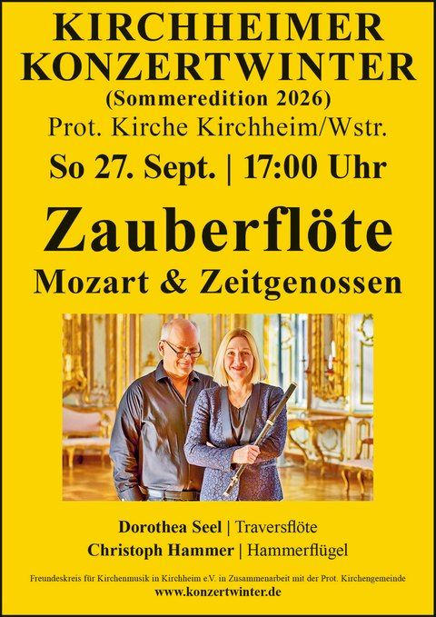 Plakat Zauberflöte