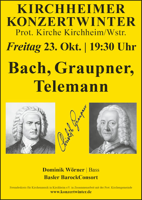Plakat Barock